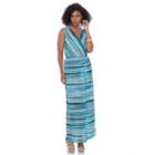 Women's Apt. 9&reg; Faux-wrap Maxi Dress, Size: Xxl, White Oth