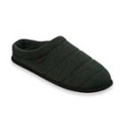 Men's Dearfoams Quilted Clog Slippers, Size: Medium, Brt Green