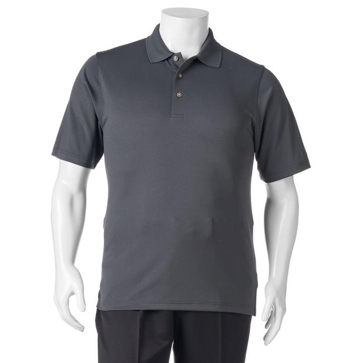 Big & Tall Grand Slam Airflow Performance Golf Polo, Men's, Size: 2xb, Grey Other