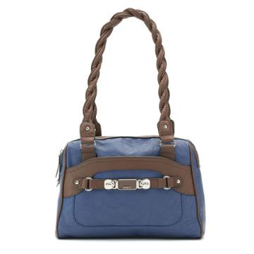 Rosetti Twist-it-up Two-tone Satchel, Women's, Blue (navy)