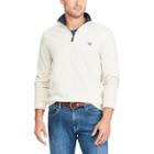 Big & Tall Chaps Regular-fit Quarter-zip Pullover, Men's, Size: 4xb, Natural