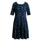 Girls 7-16 & Plus Size Emily West Stars & Striped Reversible Dress, Size: 16 1/2, Multi