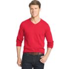 Men's Izod Fieldhouse Classic-fit Wool-blend V-neck Sweater, Size: Small, Brt Red
