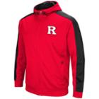 Men's Rutgers Scarlet Knights Setter Full-zip Hoodie, Size: Large, Med Red