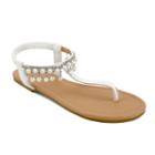 Olivia Miller Parisa Women's Sandals, Girl's, Size: 9, White