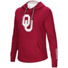 Women's Oklahoma Sooners Crossover Hoodie, Size: Xxl, Med Red