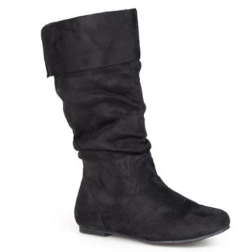 Journee Collection Shelley Women's Midcalf Boots, Girl's, Size: Medium (9), Black