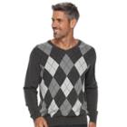 Men's Croft & Barrow&reg; True Comfort Classic-fit V-neck Sweater, Size: Xl, Dark Grey