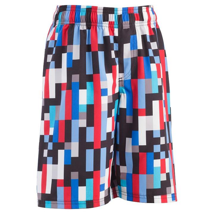 Boys 8-20 Under Armour Pixel Zoom Swim Volley Shorts, Boy's, Size: Small, Red