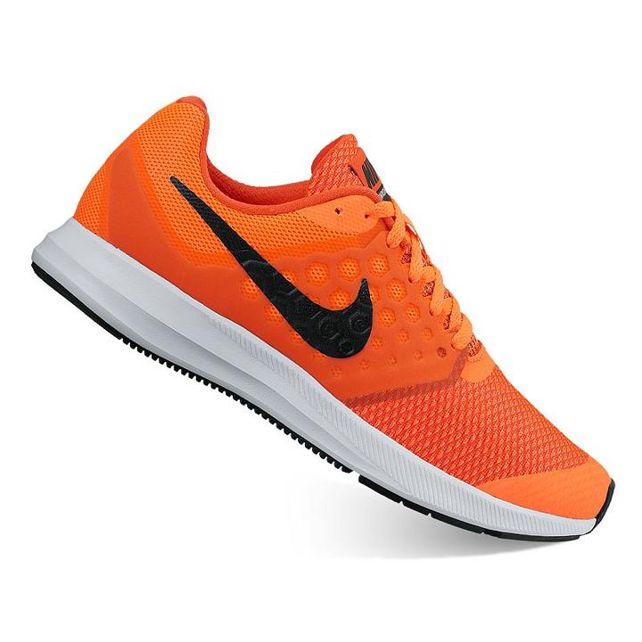 Nike Downshifter 7 Grade School Boys' Shoes, Boy's, Size: 5, Orange