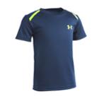 Boys 4-7 Under Armour Logo Mesh Back Athletic Tee, Size: 4, Blue (navy)