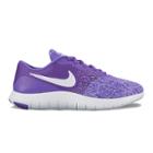 Nike Flex Contact Grade School Girls' Sneakers, Size: 4.5, Purple