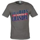 Big & Tall Promoted To Grandpa Tee, Men's, Size: 4xb, Grey (charcoal)