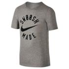 Boys 8-20 Nike Swoosh Made Tee, Boy's, Size: Large, Grey Other