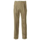 Big & Tall Croft & Barrow&reg; Classic-fit Pleated No-iron Stretch Pants, Men's, Size: 46x32, Med Beige