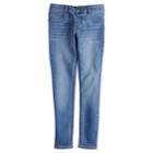 Girls 7-16 & Plus Size So&reg; Constructed Jeggings, Size: 8, Med Blue