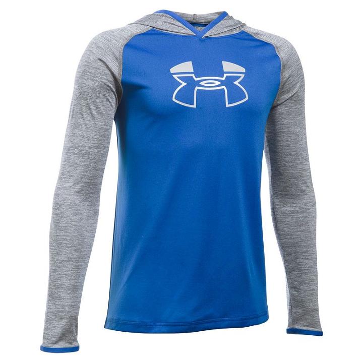 Boys 8-20 Under Armour Tech Block Hoodie, Boy's, Size: Large, Brown Over