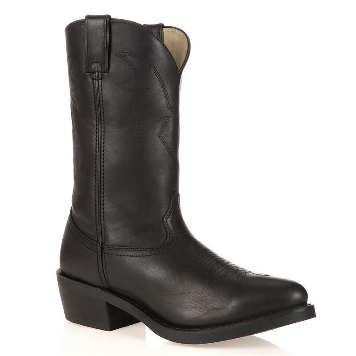 Durango Oiled Men's 11-in. Cowboy Boots, Size: 8 Wide, Black