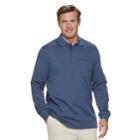 Big & Tall Van Heusen Flex Classic-fit Stretch Polo, Men's, Size: 3xl Tall, Blue