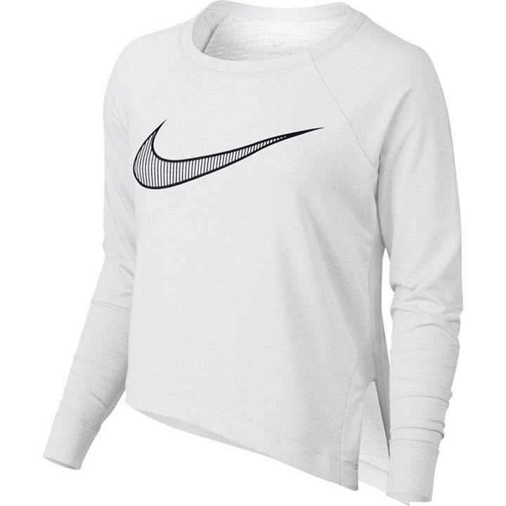 Women's Nike Training Cropped Top, Size: Large, White