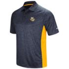 Men's Colosseum Marquette Golden Eagles Wedge Polo, Size: Xl, Grey