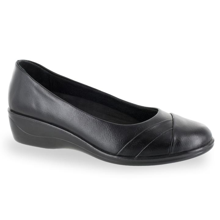 Easy Street Nancy Women's Flats, Size: 8, Black