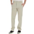 Big & Tall Lee Performance Series Extreme Comfort Khaki Straight-fit Flat-front Pants, Men's, Size: 52x30, Light Grey