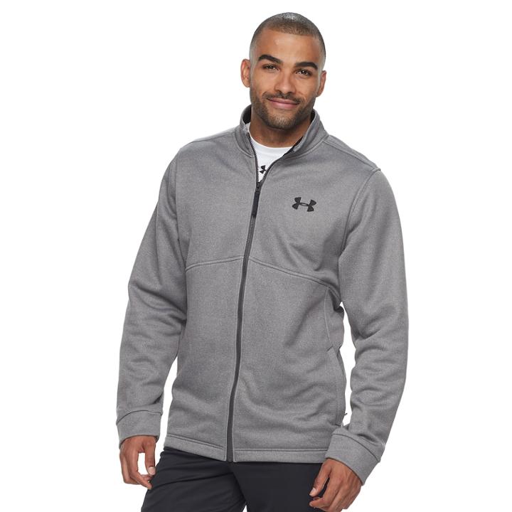 Men's Under Armour Full-zip Icon Jacket, Size: Xxl, Grey Other