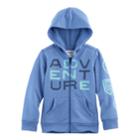 Boys 4-7x Sonoma Goods For Life&trade; Adventure Zip Hoodie, Size: 5, Med Blue