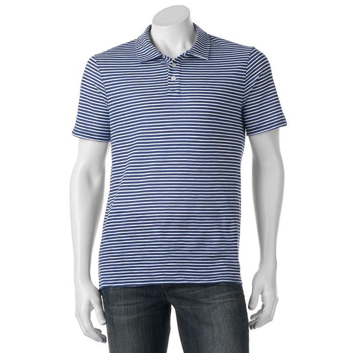 Big & Tall Urban Pipeline&reg; Classic-fit Polo, Men's, Size: Xxl Tall, Med Blue