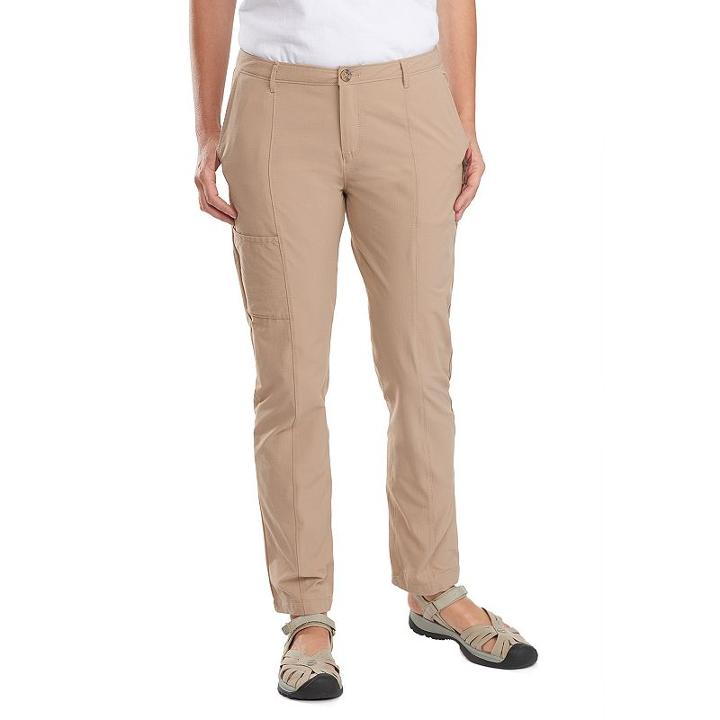 Women's Woolrich Rock Line Ripstop Cargo Pants, Size: 14, Med Beige
