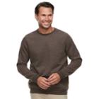 Men's Croft & Barrow&reg; Classic-fit Easy-care Fleece Pullover, Size: Xl, Dark Brown