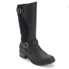 Rachel Shoes Odessa Girls' Riding Boots, Girl's, Size: Medium (1), Black