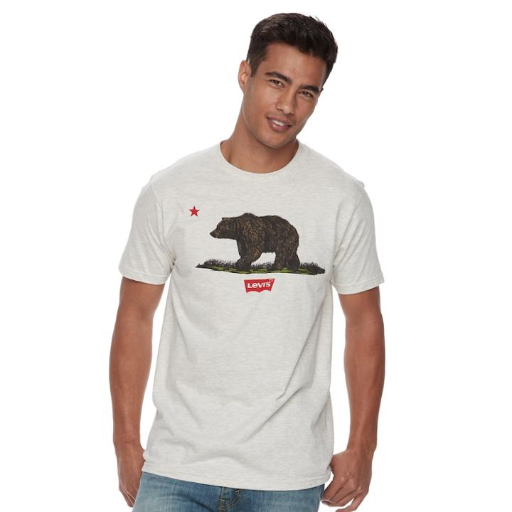 Men's Levi's&reg; Plumage Tee, Size: Small, Beige