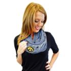 Adult Iowa Hawkeyes Chambray Infinity Scarf, Grey