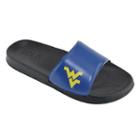 Men's West Virginia Mountaineers Slide Sandals, Size: Large, Black