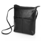 Ili Leather Crossbody Bag, Women's, Black