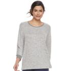 Women's Sonoma Goods For Life&trade; Dolman Sleep Tee, Size: Large, Med Grey