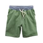 Boys 4-8 Carter's Knit Shorts, Size: 7, Green
