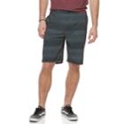 Men's Ocean Current Trestles Stripe Shorts, Size: 29, Med Grey