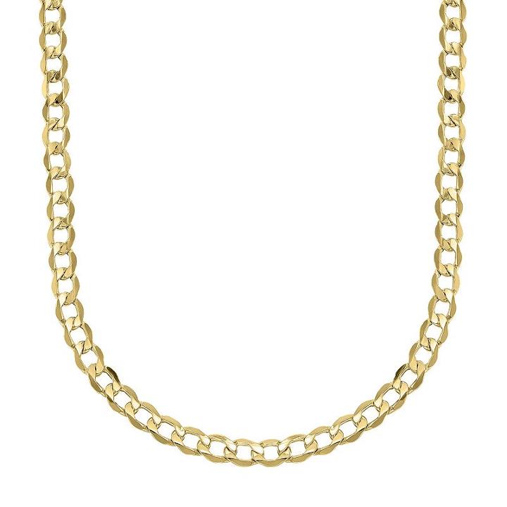 Everlasting Gold 14k Gold Curb Chain Necklace - 22 In, Women's, Size: 22