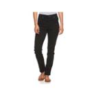 Women's Gloria Vanderbilt Bridget Midrise Slim Straight-leg Jeans, Size: 14 Short, Grey (charcoal)