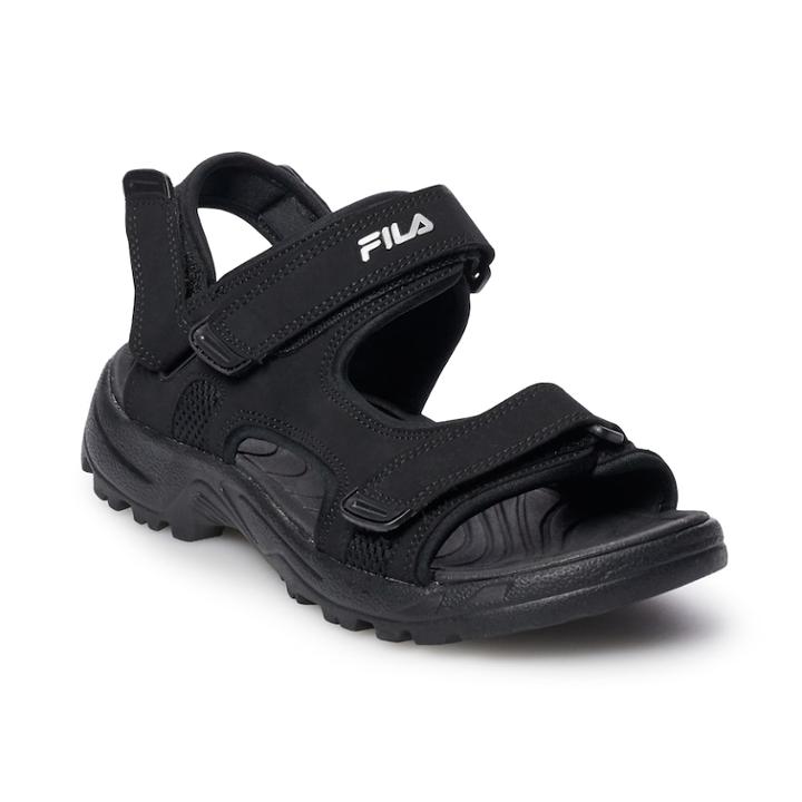 Fila&reg; Transition Men's Sandals, Size: 12, Grey (charcoal)