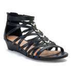 Apt. 9&reg; Women's Gladiator Sandals, Size: 7, Black