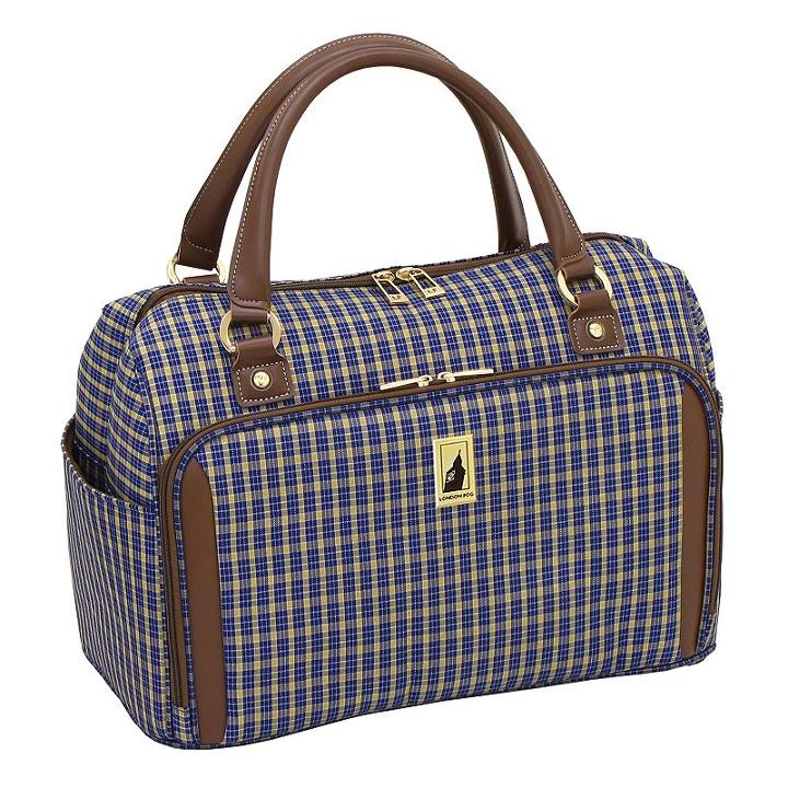 London Fog Kensington 360 17-inch Cabin Bag, Adult Unisex, Size: 17carryon, Blue