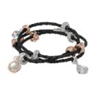 Jennifer Lopez Woven Faux Leather Wrap Bracelet, Women's, Multicolor
