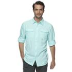 Men's Columbia Omni-wick Pacific Breeze Button-down Shirt, Size: Xl, Green Oth
