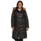 Plus Size Halitech Hooded Puffer Walker Coat, Women's, Size: 2xl, Black