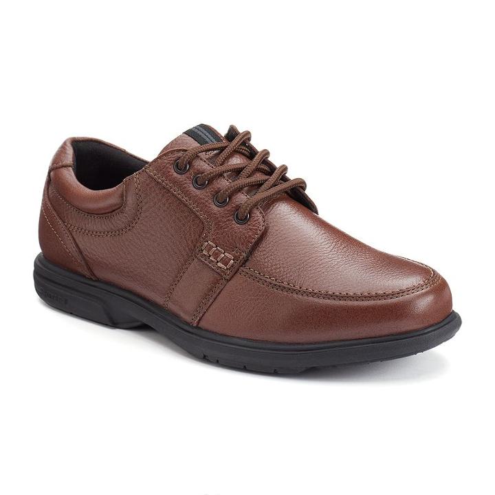 Nunn Bush Carlin Men's Moc-toe Shoes, Size: 10.5 Wide, Brown