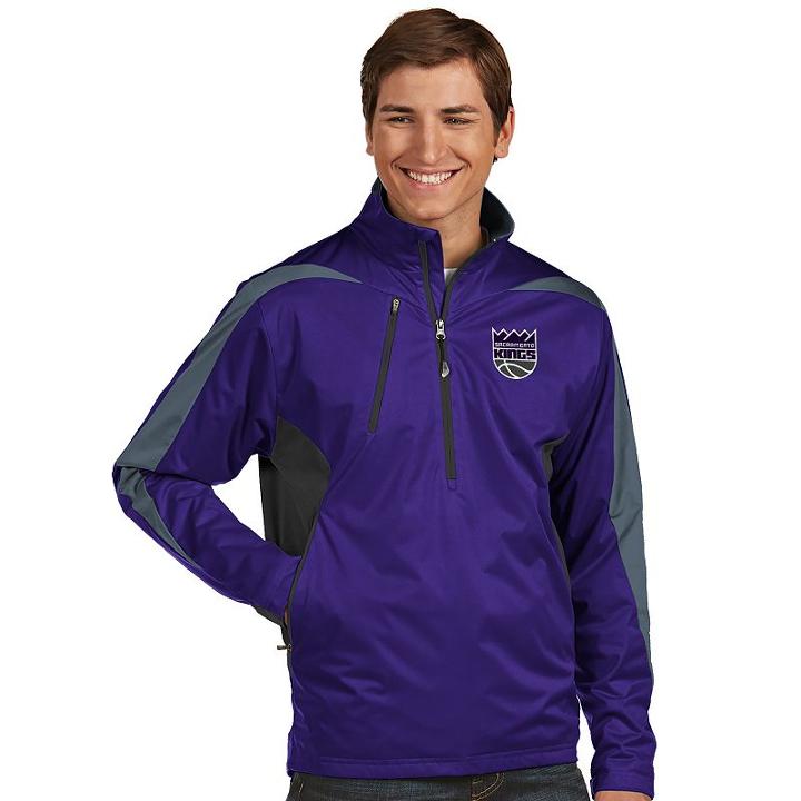 Men's Antigua Sacramento Kings Discover Pullover, Size: Xl, Drk Purple